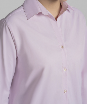 شومیز نخ پنبه آستین بلند زنانه هوکانی مدل AM-HUK-50143