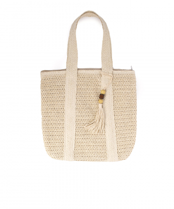 کیف حصیری زنانه نوولاشال Novella shawl کد 99051