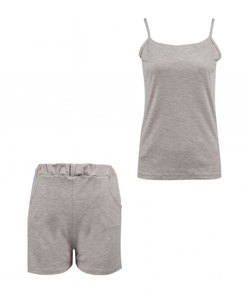 ست تاپ و شلوارک زنانه نیل کوک Nilkouk کد BCD19