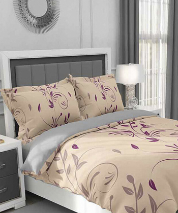 روتختی یک نفره پنج تکه نوپه هوم nopehome طرح برگ و گل کد T6080