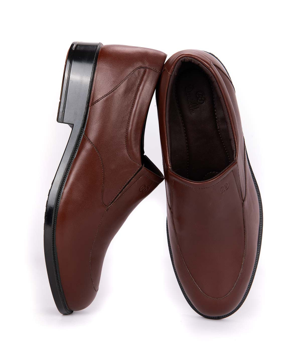 کفش چرم مردانه دنیلی Daniellee مدل Artam Trimtoe Slipon