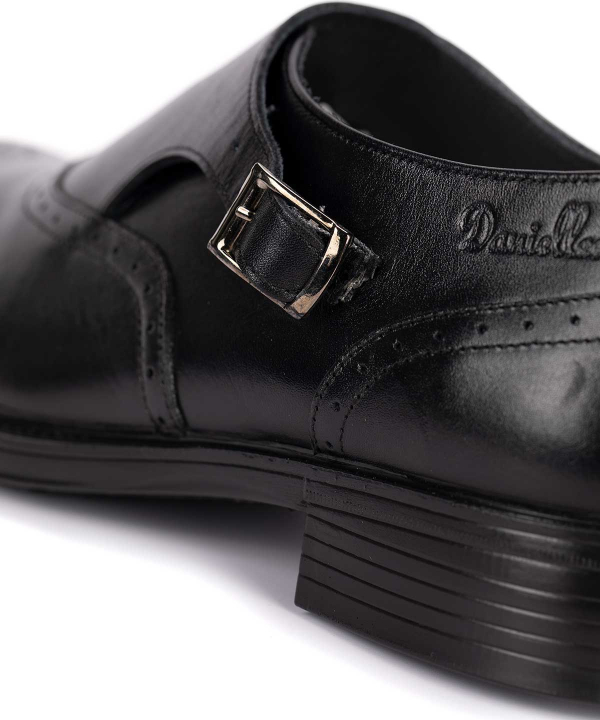 کفش چرم مردانه دنیلی Daniellee مدل Abtin Slipon Buckled