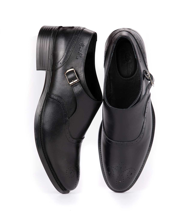 کفش چرم مردانه دنیلی Daniellee مدل Abtin Slipon Buckled