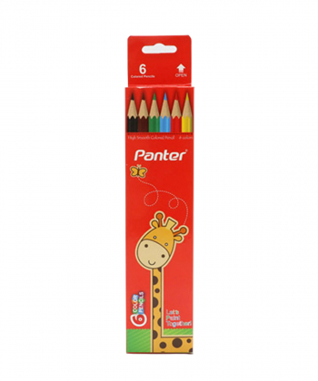 مداد رنگی 6 رنگ Hexagonal پنتر Panter مدل PCP 103
