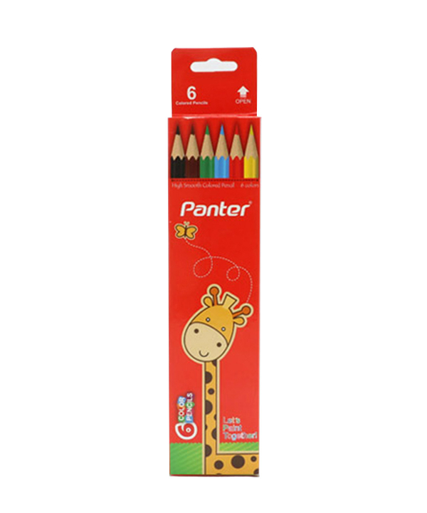 مداد رنگی 6 رنگ Hexagonal پنتر Panter مدل PCP 103
