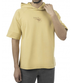 هودی آستین کوتاه مردانه جوتی جینز JootiJeans کد 51573540
