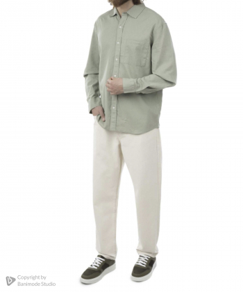 پیراهن آستین بلند لینن مردانه جوتی جینز JootiJeans کد 51531025