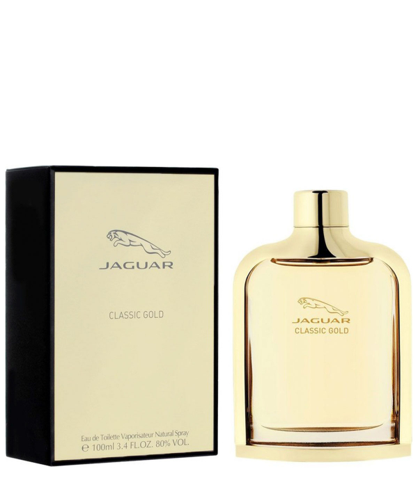 ادوتویلت مردانه جگوار Jaguar مدل Classic Gold حجم 100 میلی‌لیتر