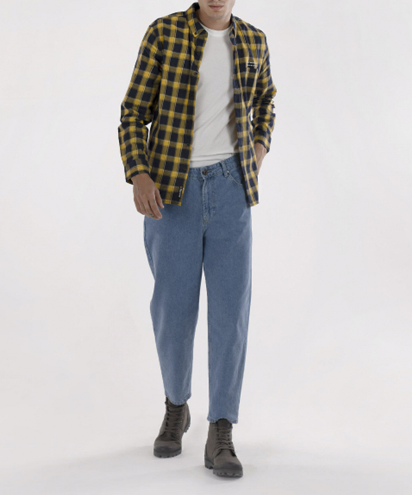 پیراهن آستین بلند مردانه جین وست Jeanswest کد 01131505