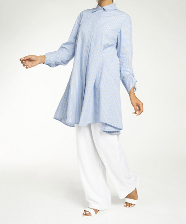 مانتو نخی طرح دار جین وست Jeanswest کد 01242552