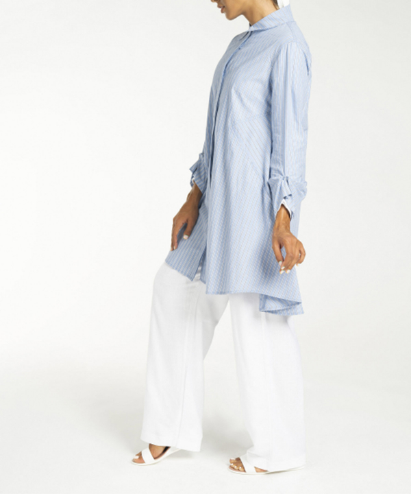 مانتو نخی طرح دار جین وست Jeanswest کد 01242552