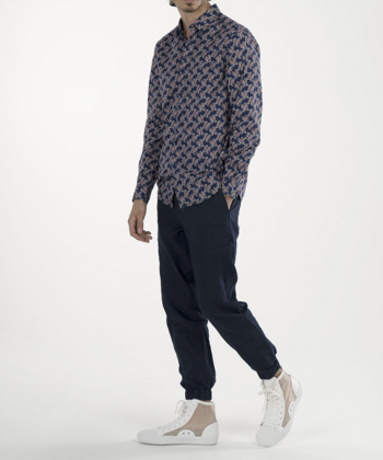 پیراهن طرح دار مردانه جوتی جینز JootiJeans کد 04531066
