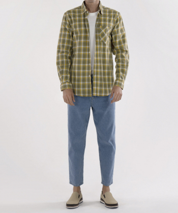 پیراهن چهارخانه مردانه جوتی جینز JootiJeans کد 04531088