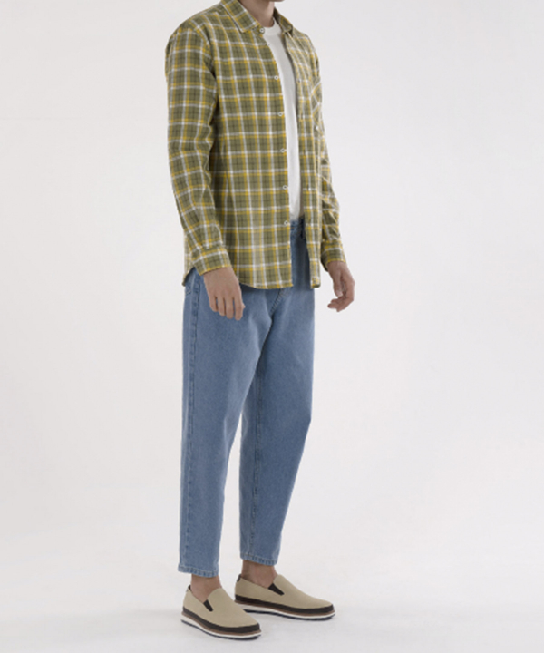 پیراهن چهارخانه مردانه جوتی جینز JootiJeans کد 04531088