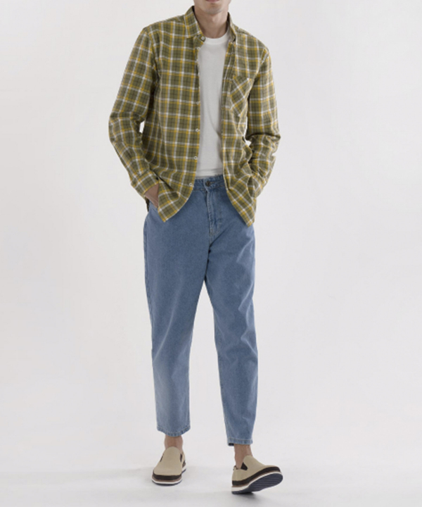 پیراهن چهارخانه مردانه جوتی جینز JootiJeans کد 04531088
