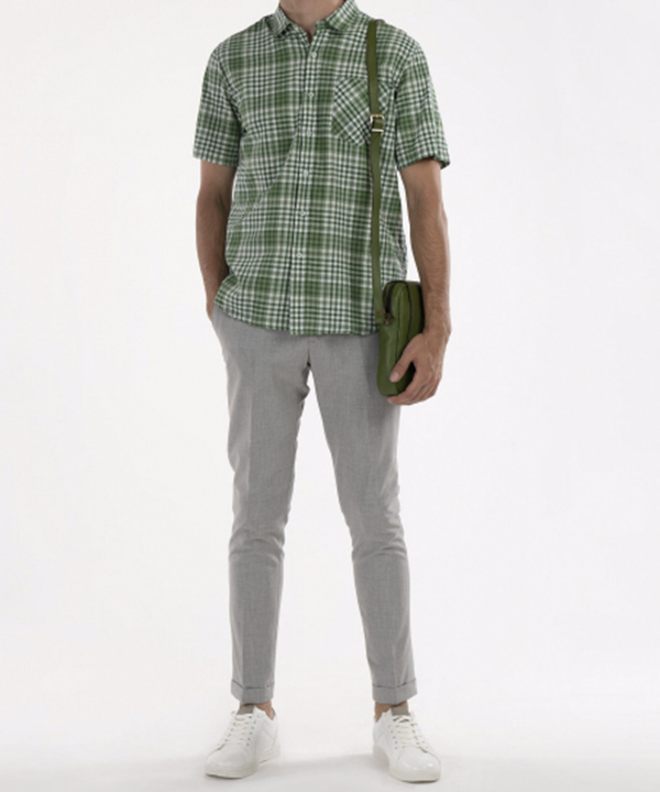 پیراهن چهارخانه مردانه جوتی جینز JootiJeans کد 04533097