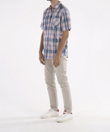 پیراهن چهارخانه مردانه جوتی جینز JootiJeans کد 04533102