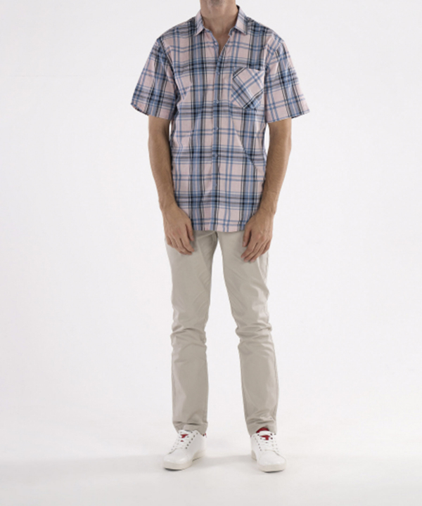 پیراهن چهارخانه مردانه جوتی جینز JootiJeans کد 04533102