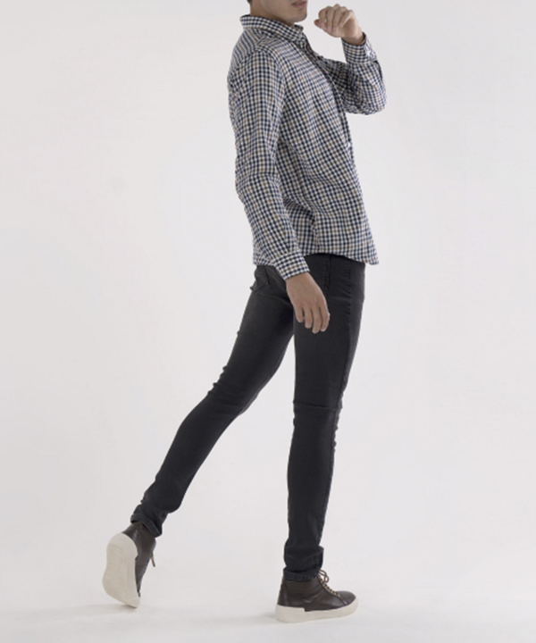پیراهن چهارخانه مردانه جوتی جینز JootiJeans کد 11531106