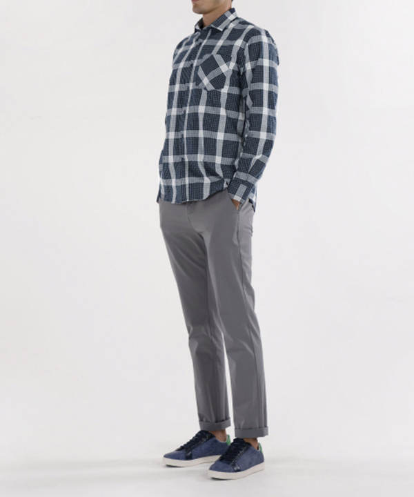 پیراهن چهارخانه مردانه جوتی جینز JootiJeans کد 11531108