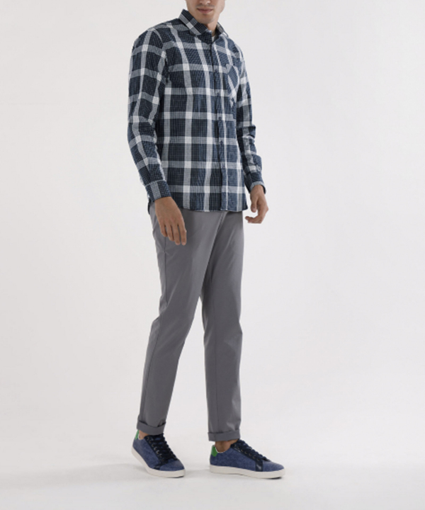 پیراهن چهارخانه مردانه جوتی جینز JootiJeans کد 11531108