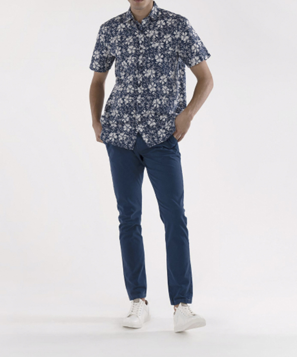 پیراهن مردانه هاوایی جوتی جینز JootiJeans کد 02533927