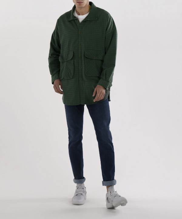 پیراهن پاییزه مردانه  جوتی جینزJooti Jeans مدل 03531029