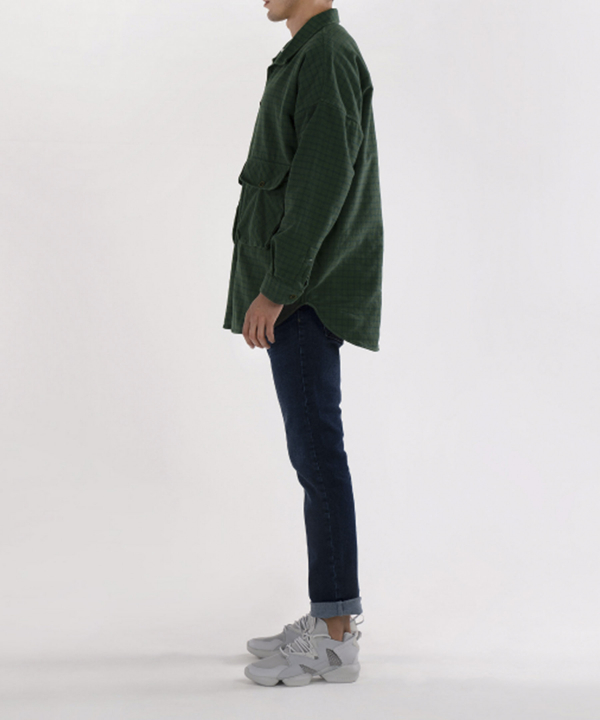 پیراهن پاییزه مردانه  جوتی جینزJooti Jeans مدل 03531029