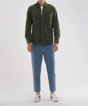 پیراهن مردانه مخمل کبریتی جوتی جینز JootiJeans کد 04531012