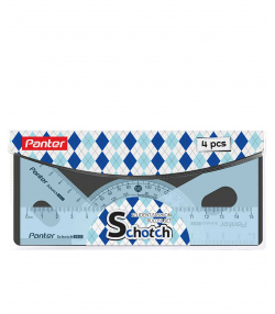 ست خط کش رنگی Scotch پنتر Panter مدل RS 1911