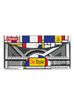 ست خط کش De style پنتر Panter مدل RS 1912