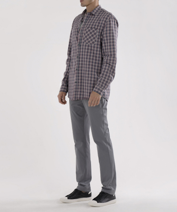 پیراهن چهارخانه مردانه جوتی جینز JootiJeans کد 04531093