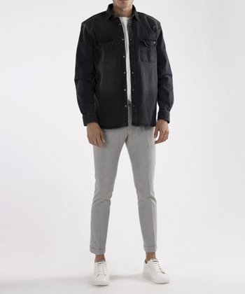 پیراهن جین مردانه جوتی جینز JootiJeans کد 11531097