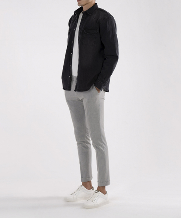 پیراهن جین مردانه جوتی جینز JootiJeans کد 11531097