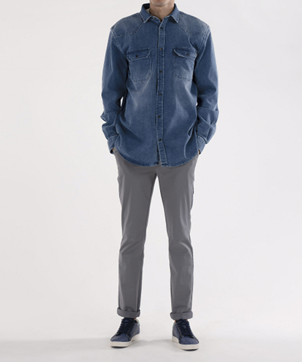پیراهن جین مردانه جوتی جینز JootiJeans کد 11531097