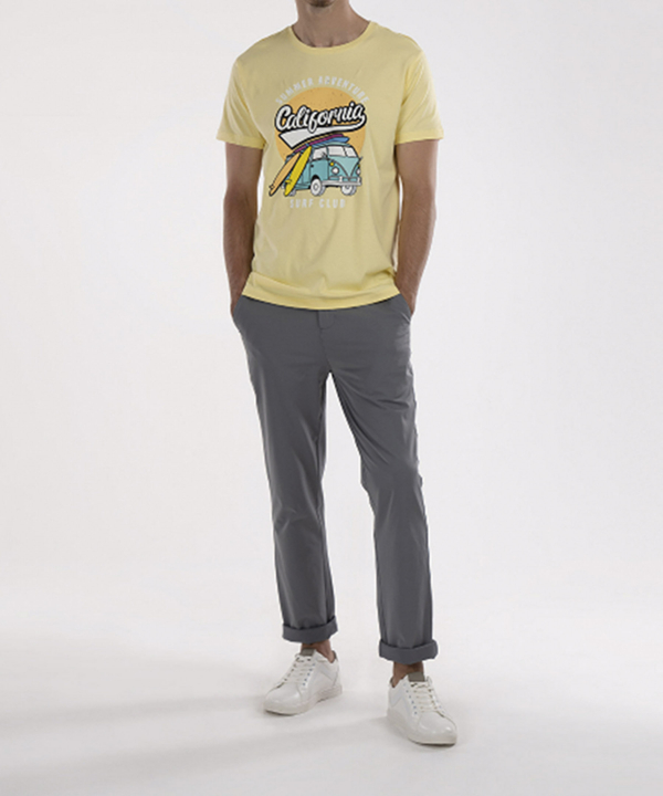 تیشرت یقه گرد مردانه جوتی جینز JootiJeans کد 11573032