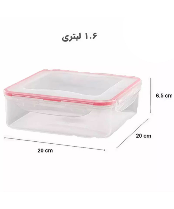 سرویس فریزری 16 پارچه مستطیل لیمون Limon کد 79235