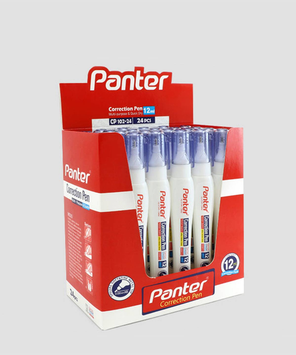 لاک غلط گیر قلمی پنتر Panter مدل CP 102 حجم 12 میلی‌لیتر