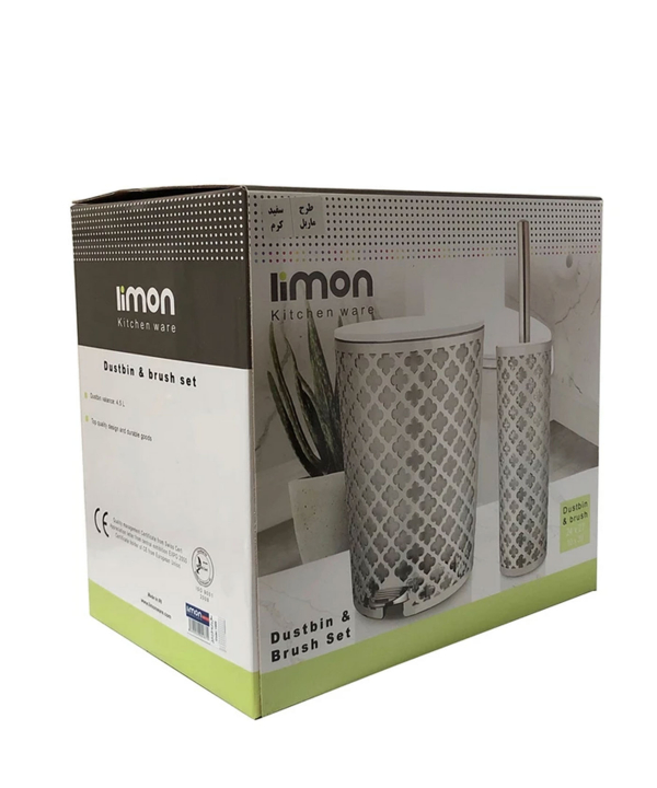 ست سرویس بهداشتی طرح ماربل لیمون Limon کد 190208