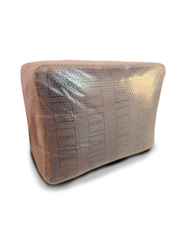 سرویس روتختی دو نفره کتان مخمل طرح لوزی نوپه هوم NOPEHOME کد MKK03