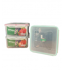 ظرف فریزری مربع 4/5 لیتر جدید لیمون Limon کد 134035