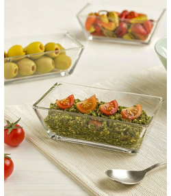 پیاله مستطیل شیشه ای لیمون Limon کد 209100