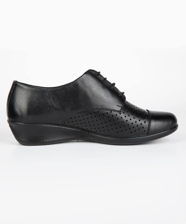کفش راحتی زنانه چرم دنیلی Daniellee مدل Artenus Derby Perforated