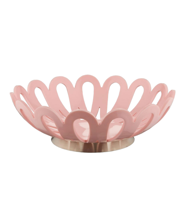 سبد میوه متوسط پایه استیل لیمون Limon کد 26869
