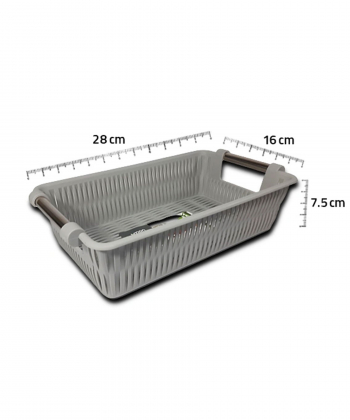 سبد بامبو دسته استیل 3 لیمون Limon کد 138652