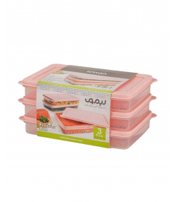 ست فریزری نسیم 3 عددی لیمون Limon کد 76835