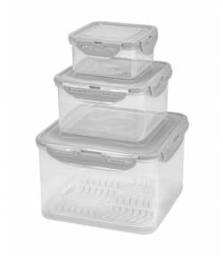 سرویس فریزری مستطیل 6 پارچه لیمون Limon کد 23635