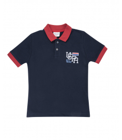 پولوشرت پسرانه یو اس پولو کیدز US Polo Kids کد 2013C4