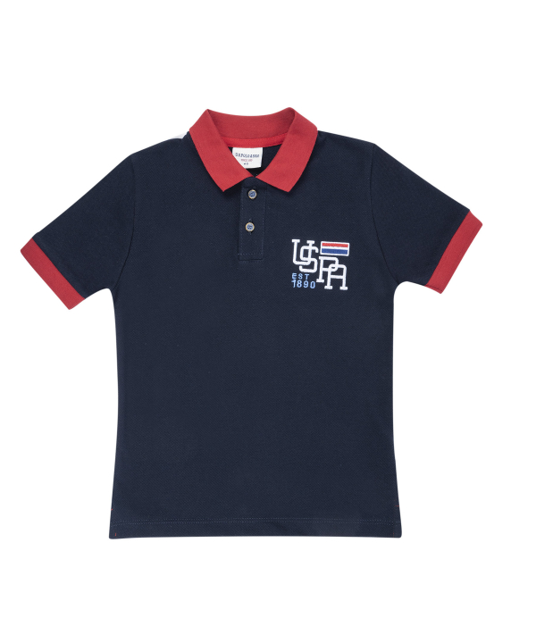 پولوشرت پسرانه یو اس پولو کیدز US Polo Kids کد 2013C4
