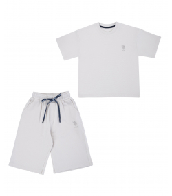 تیشرت و شلوارک بچگانه یو اس پولو کیدز US Polo Kids کد 2612C1